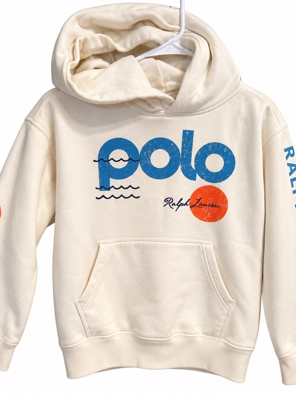 Ralph Lauren women track suit with Blue Polo & Orange Accent